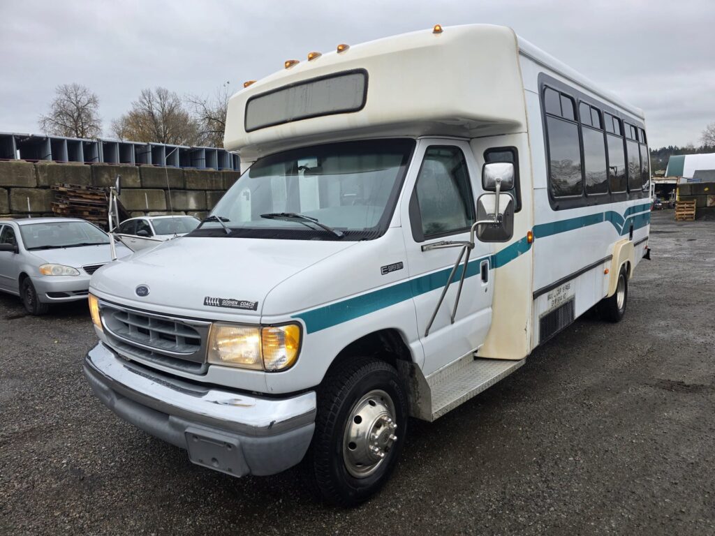 Buy used vans in Langley - Ford shuttle bus ready for a new owner